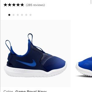 Nike flex sneakers (slip on) for toddler boys
